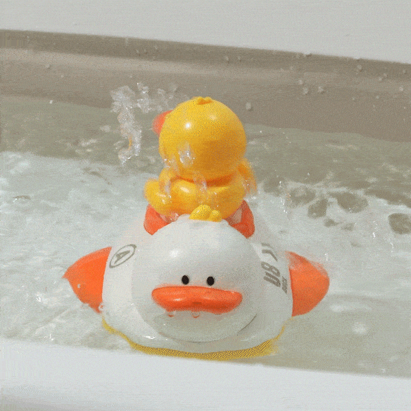 [신규회원전용] 리틀클라우드 목욕놀이 오리보트 장난감